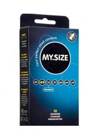 Презервативы MY.SIZE размер 49 - 10 шт. - My.Size - купить с доставкой в Уссурийске