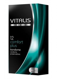 Контурные презервативы VITALIS PREMIUM comfort plus - 12 шт. - Vitalis - купить с доставкой в Уссурийске
