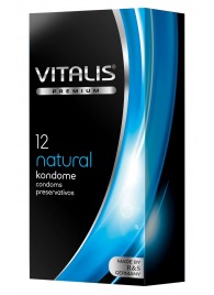 Классические презервативы VITALIS PREMIUM natural - 12 шт. - Vitalis - купить с доставкой в Уссурийске