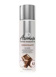 Массажное масло JO Aromatix Massage Oil Chocolate с ароматом шоколада - 120 мл. - System JO - купить с доставкой в Уссурийске