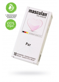 Супертонкие презервативы Masculan Pur - 10 шт. - Masculan - купить с доставкой в Уссурийске