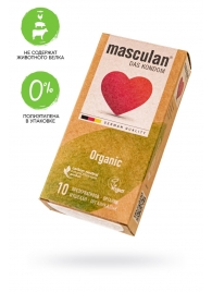 Экологически чистые презервативы Masculan Organic - 10 шт. - Masculan - купить с доставкой в Уссурийске