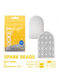 Карманный мастурбатор Spark Beads - Tenga - в Уссурийске купить с доставкой