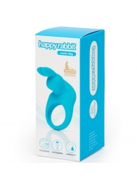 Голубое эрекционное виброкольцо Happy Rabbit Rechargeable Rabbit Cock Ring - Happy Rabbit - в Уссурийске купить с доставкой