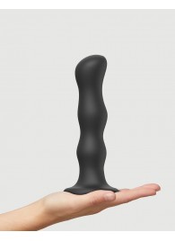 Черная насадка Strap-On-Me Dildo Geisha Balls size XL - Strap-on-me - купить с доставкой в Уссурийске