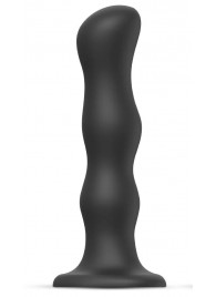 Черная насадка Strap-On-Me Dildo Geisha Balls size XL - Strap-on-me - купить с доставкой в Уссурийске