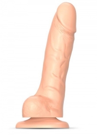 Телесный фаллоимитатор Strap-On-Me Sliding Skin Realistic Dildo size M - Strap-on-me купить с доставкой в интернет-магазине Orgasmix в Уссурийске Телесный фаллоимитатор Strap-On-Me Sliding Skin Realistic Dildo size M - Strap-on-me