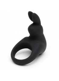 Черное эрекционное виброкольцо Happy Rabbit Rechargeable Rabbit Cock Ring - Happy Rabbit - в Уссурийске купить с доставкой