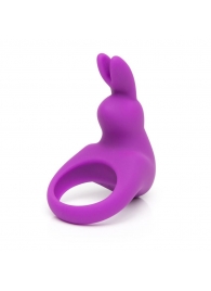 Фиолетовое эрекционное виброкольцо Happy Rabbit Rechargeable Rabbit Cock Ring - Happy Rabbit - в Уссурийске купить с доставкой