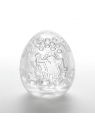 Мастурбатор-яйцо Keith Haring EGG DANCE - Tenga - в Уссурийске купить с доставкой