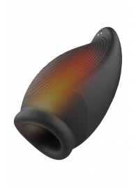 Мастурбатор с вибрацией и функцией нагрева Squeezable Stroker - Dream Toys - в Уссурийске купить с доставкой