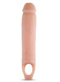 Телесная насадка на пенис 11.5 Inch Cock Sheath Penis Extender - 29,2 см. - Blush Novelties - в Уссурийске купить с доставкой