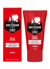 Крем-пролонгатор CBD from Amsterdam Delay Cream - 50 мл. - Shots Media BV - купить с доставкой в Уссурийске