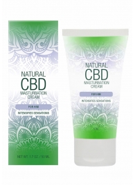 Крем для мастурбации для мужчин Natural CBD Masturbation Cream For Him - 50 мл. - Shots Media BV - купить с доставкой в Уссурийске