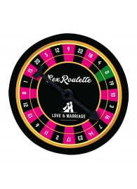 Настольная игра-рулетка Sex Roulette Love   Marriage - Tease&Please - купить с доставкой в Уссурийске