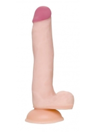 Телесный фаллоимитатор-реалистик Minc - 21 см. - A-toys купить с доставкой в интернет-магазине Orgasmix в Уссурийске Телесный фаллоимитатор-реалистик Minc - 21 см. - A-toys