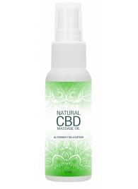 Массажное масло Natural CBD Massage Oil - 50 мл. - Shots Media BV - купить с доставкой в Уссурийске