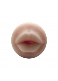 Телесный мастурбатор-ротик Oral Mini Masturbator - Adrien Lastic - в Уссурийске купить с доставкой