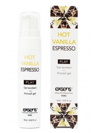 Возбуждающий гель Hot Vanilla Espresso Arousal Gel - 15 мл. - Exsens - купить с доставкой в Уссурийске