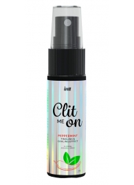 Клиторальный возбуждающий спрей Clit Me On Peppermint - 12 мл. - INTT - купить с доставкой в Уссурийске