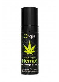 Возбуждающий интимный гель для пар ORGIE Hemp Intense Orgasm - 15 мл. - ORGIE - купить с доставкой в Уссурийске