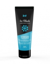 Лубрикант на водной основе Ice Black с ледяным эффектом - 50 мл. - INTT - купить с доставкой в Уссурийске