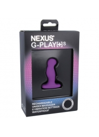 Фиолетовая вибровтулка Nexus G-Play+ S - Nexus Range - в Уссурийске купить с доставкой