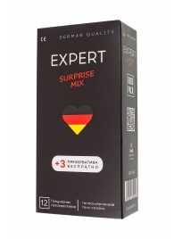 Презервативы EXPERT Surprise Mix - 12 шт.(+3 в подарок) - Expert - купить с доставкой в Уссурийске