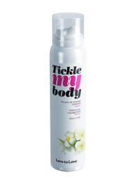 Массажная хрустящая пенка Tickle My Body Monoi с ароматом моной - 150 мл. - Love to Love - купить с доставкой в Уссурийске