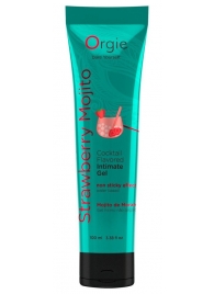 Съедобный интимный гель Orgie Lube Tube Cocktail Strawberry Mojito - 100 мл. - ORGIE - купить с доставкой в Уссурийске