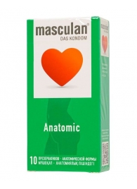 Презервативы анатомической формы Masculan Anatomic - 10 шт. - Masculan - купить с доставкой в Уссурийске