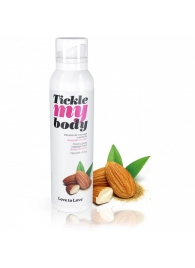 Массажная хрустящая пенка Tickle My Body Sweet Almonds с ароматом миндаля - 150 мл. - Love to Love - купить с доставкой в Уссурийске