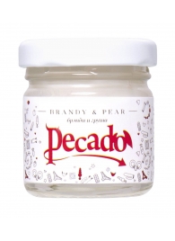 Массажная свеча Brandy   Pear - 35 мл. - Pecado - купить с доставкой в Уссурийске