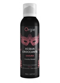 Хрустящая пенка для массажа Orgie Acqua Croccante Sakura с ароматом сакуры - 150 мл. - ORGIE - купить с доставкой в Уссурийске