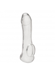 Прозрачная насадка на пенис Transparent Penis Enhancing Sleeve Extension - 15,9 см. - BlueLine - в Уссурийске купить с доставкой