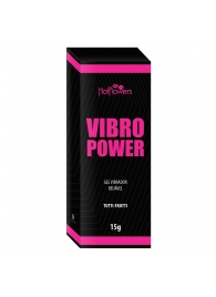 Жидкий вибратор Vibro Power со вкусом тутти-фрутти - 15 гр. - HotFlowers - купить с доставкой в Уссурийске