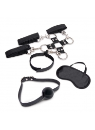 Набор для фиксации из 7 предметов Hogtie   Ball Gag Kit - Lux Fetish - купить с доставкой в Уссурийске