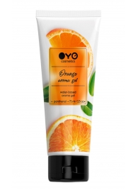 Лубрикант на водной основе OYO Aroma Gel Orange с ароматом апельсина - 75 мл. - OYO - купить с доставкой в Уссурийске