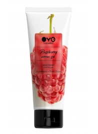 Лубрикант на водной основе OYO Aroma Gel Raspberry с ароматом малины - 75 мл. - OYO - купить с доставкой в Уссурийске