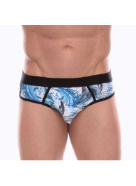 Мужские трусы-джоки с принтом в виде волн и китов - Don Moris купить с доставкой Мужские трусы-джоки с принтом в виде волн и китов - Don Moris купить с доставкой