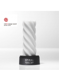 Белый 3D мастурбатор SPIRAL - Tenga - в Уссурийске купить с доставкой