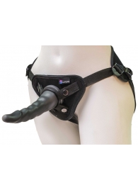 Комплект из трусиков Harness и двух насадок - 20,5 и 18 см. - LOVETOY (А-Полимер) - купить с доставкой в Уссурийске