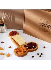 Деревянное блюдо для подачи в форме члена (32,5 х 20 х 1,7 см) - Сима-Ленд - купить с доставкой в Уссурийске