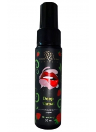 Спрей для горла Deep Throat с десенсибилизирующим эффектом и вкусом клубники - 50 мл. - БиоМед - купить с доставкой в Уссурийске