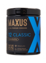 Классические презервативы MAXUS Classic - 12 шт. - Maxus - купить с доставкой в Уссурийске