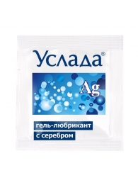 Гель-лубрикант «Услада с серебром» - 3 гр. - Биоритм - купить с доставкой в Уссурийске