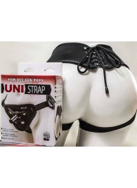 Универсальные трусики Harness UNI strap с корсетом - LOVETOY (А-Полимер) - купить с доставкой в Уссурийске