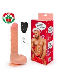 Телесный вибромассажер с возвратно-поступательными движениями - Erowoman-Eroman купить в Уссурийске с доставкой в Orgasmix.ru Телесный вибромассажер с возвратно-поступательными движениями - Erowoman-Eroman