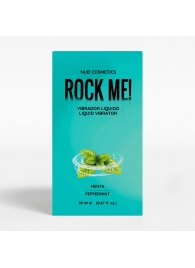 Жидкий вибратор Nuei Rock Me! с ароматом мяты - 20 мл. - Nuei cosmetics - купить с доставкой в Уссурийске