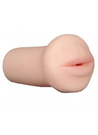 Нежный мастурбатор-ротик REALSTUFF 5INCH MASTURBATOR BJ - Dream Toys - в Уссурийске купить с доставкой